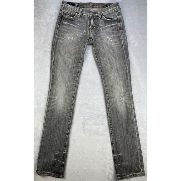 Citizens of Humanity Straight Gray Jeans 25 Jerome Dahan Barneys Sz 30X32 *Read* - Picture 2 of 14